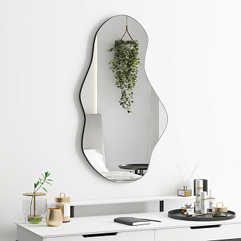 Стальная серебряная оправа